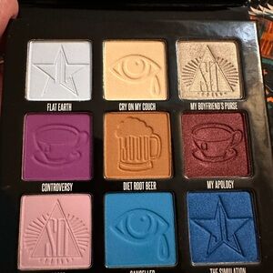 Jeffrey Star Cosmetics & Shane Dawson Mini Controversy Pressed Pigment Palette